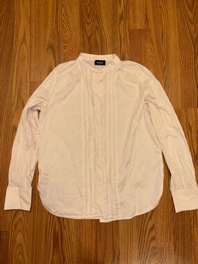 EMME by Marella Ivory Passementerie-Detail Blouse – Feminine Button-Up